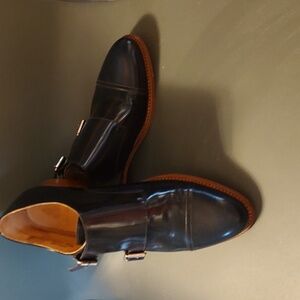 The Office of Angela Scott, size 42, color Ocean the Mr. Colin Monkstrap style,